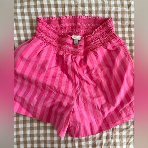 Target Pink Striped Shorts